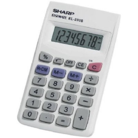 VICTOR TECHNOLOGY LG 8 Digit Calculator EL233SB